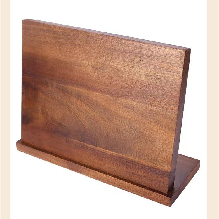 Soporte Magnético para Cuchillos de Madera - Estilo Minimalista